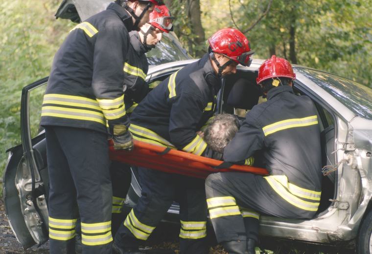 Car accident rescue
